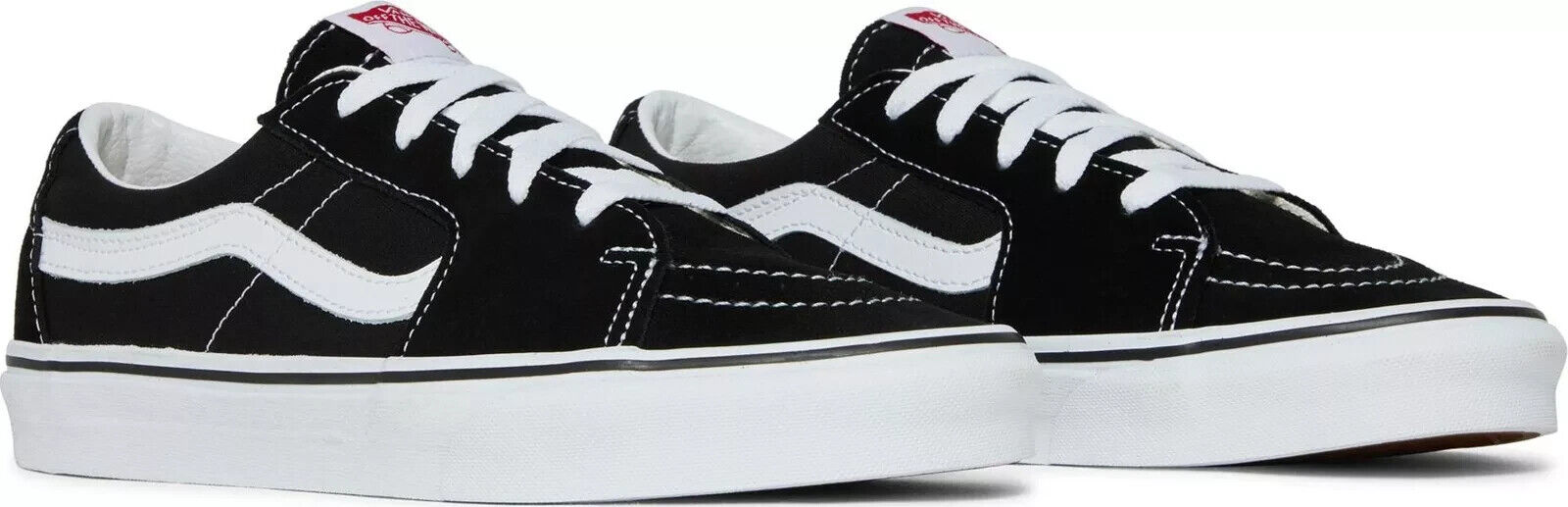 Vans Sk8-Low Black/True White Mens UK 7.5