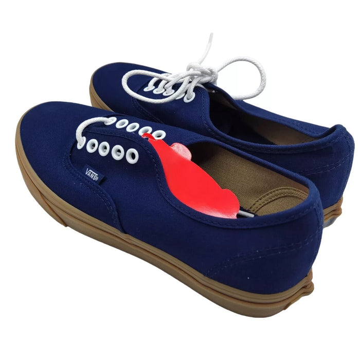 Vans authentic gumsole eclipse trainers navy