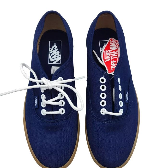 Vans authentic gumsole eclipse trainers navy