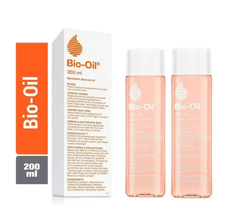 2x200ml -Biox-Oil Specialist Skincare Oil For Scars Stretch Marks-Fast Dispatch