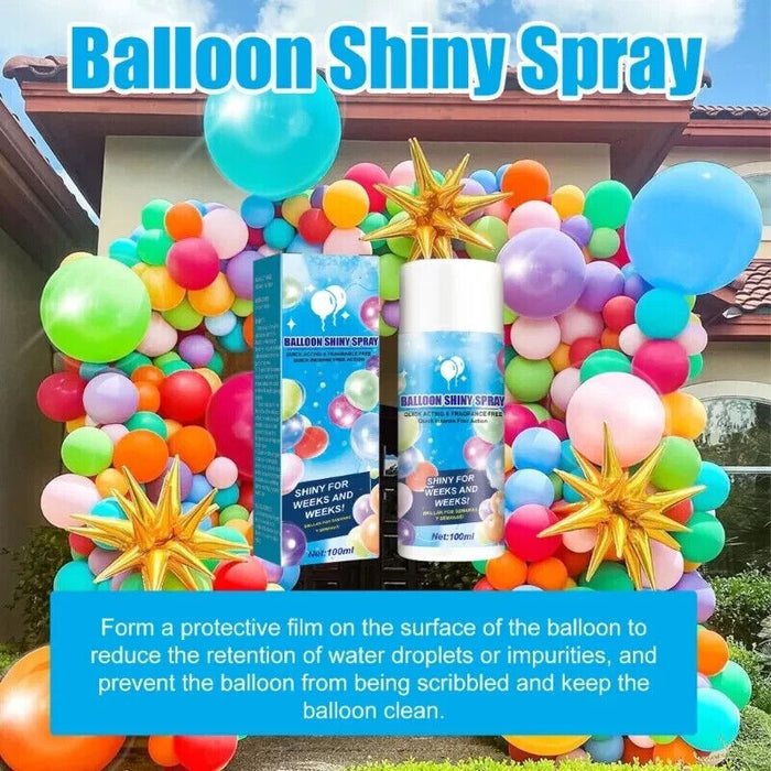 100ml Balloon Shine Spray Prevent Fadding Fogging Luster Polishing Tool Decor