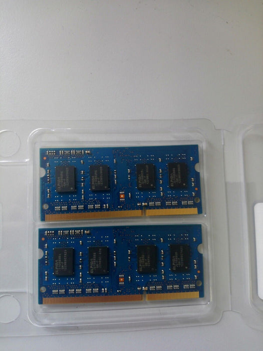 2x2Gb RAM Elpida EBJ20UF8BDU0-GN-F Apple SODIMM PC3-12800S-11-10-B2 DDR3 memory