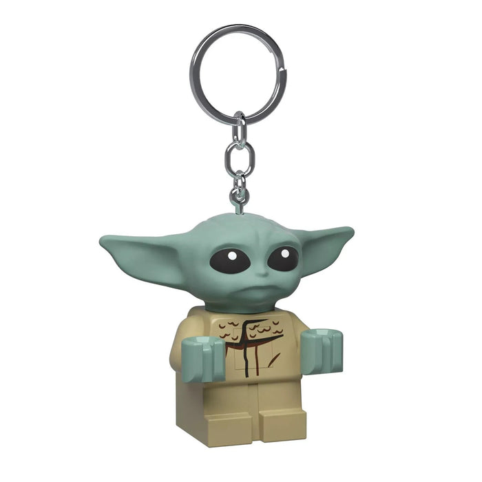 Baby Yoda Lego Star Wars The Mandalorian Keychain & Light