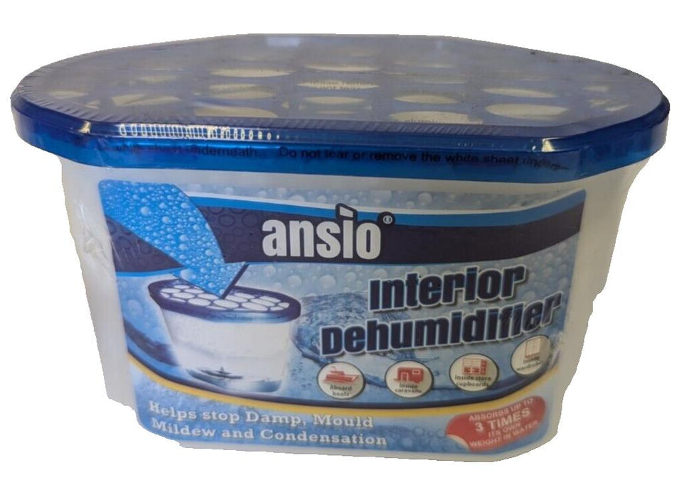 3 Pack of ANSIO Dehumidifier Condensation Remover Moisture Absorber