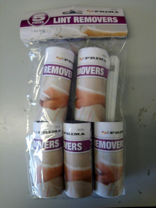 Prima Lint Removers 1.4m Long 5 Pieces SEALED