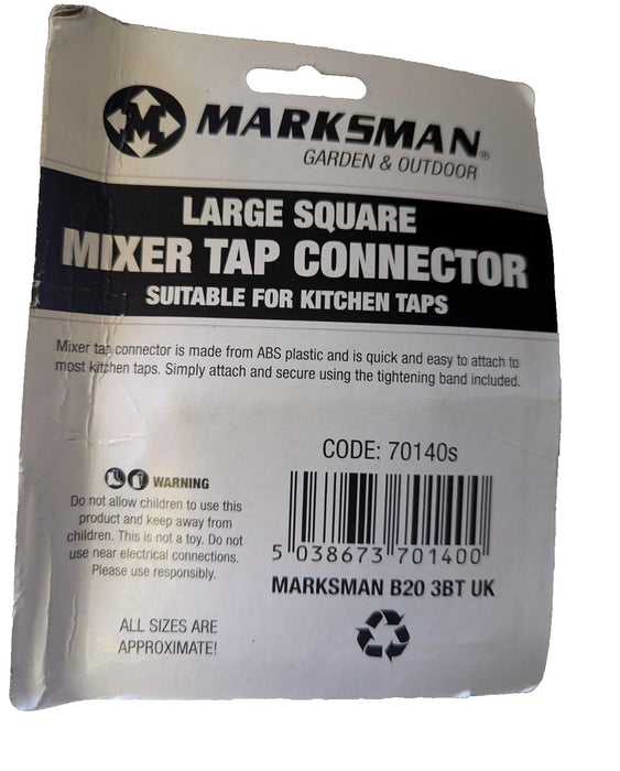 Marksman Large Square Mixer Tap Connector