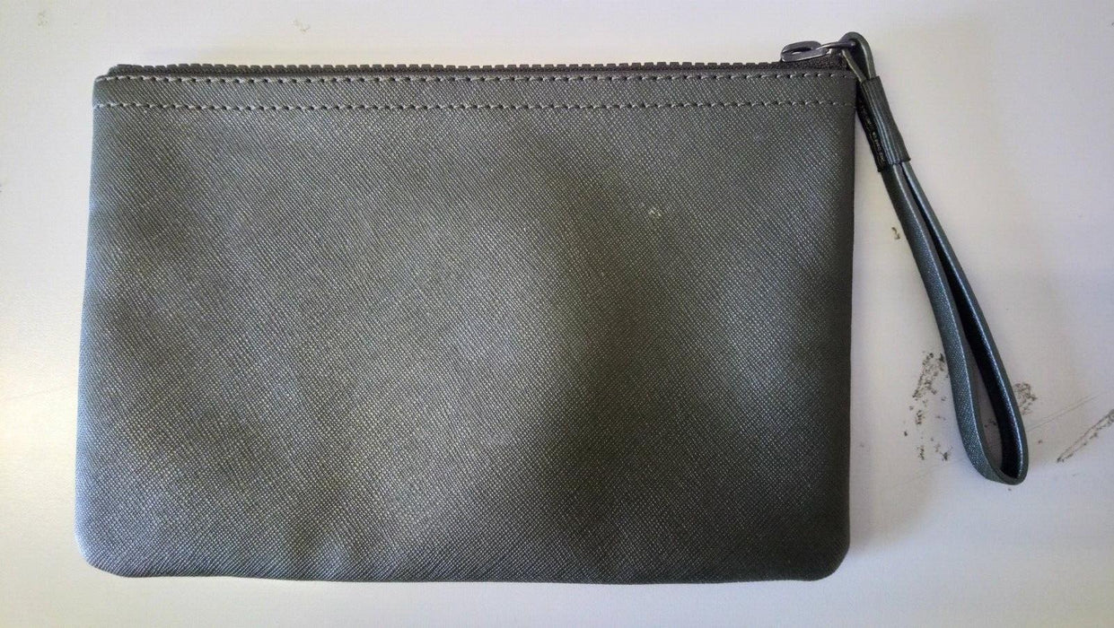 Lululemon Women's Dark Gray Go Lined Clutch Cosmetic Bag/Wristlet