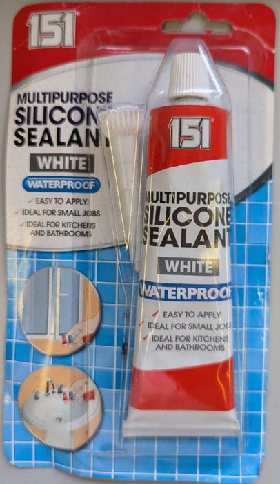 Multipurpose White Silicone Sealant Tube Waterproof