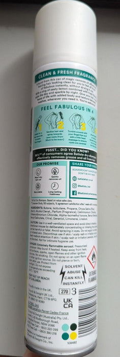 Batiste Dry Original Shampoo - 200ml