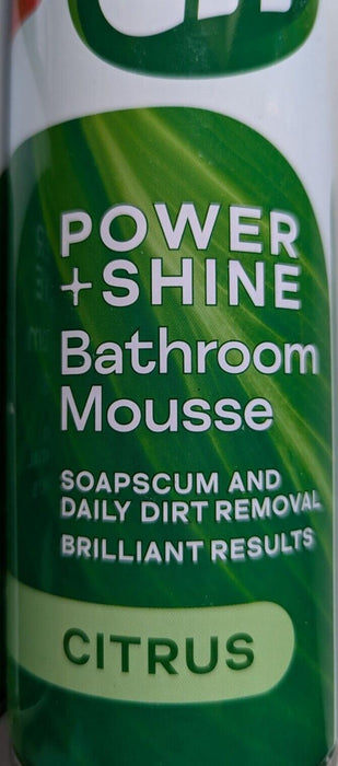 Cif Bathroom Mousse Power And Shine 500ml x 5