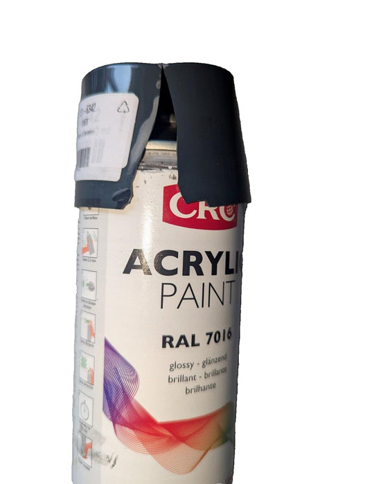 CRC 400ml RAL 7016 Grey Gloss Spray Paint