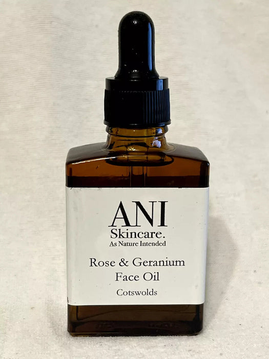 ANI Skincare Rose & Geranium Face Oil - 30ml