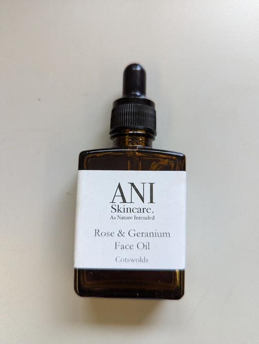 ANI Skincare Rose & Geranium Face Oil - 30ml