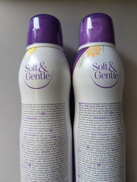 x2 Soft & Gentle 1 Citrus Twist Lime & Bamboo & 1 Magnolia Hug Anti Persp 250ml