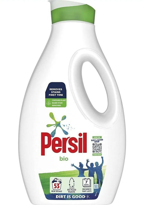 Persil Bio Laundry Washing Liquid Detergent  1431 ml