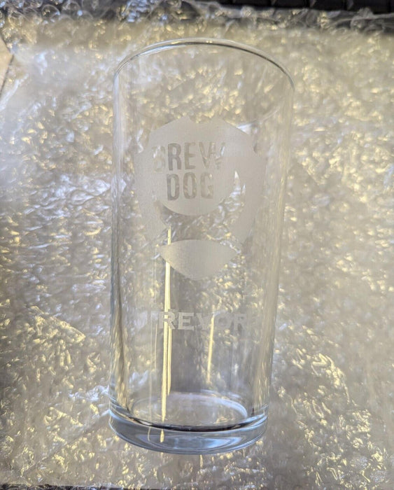 Brew Dog Pint Glass Custom Name Trevor