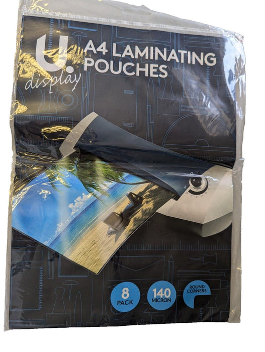 A4 Laminating pouches 8 pack