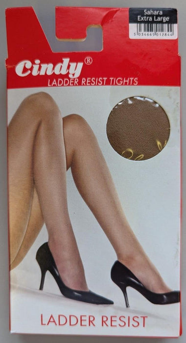 Cindy Ladder resist Tights - Ladder Resist - Sahara - XLarge