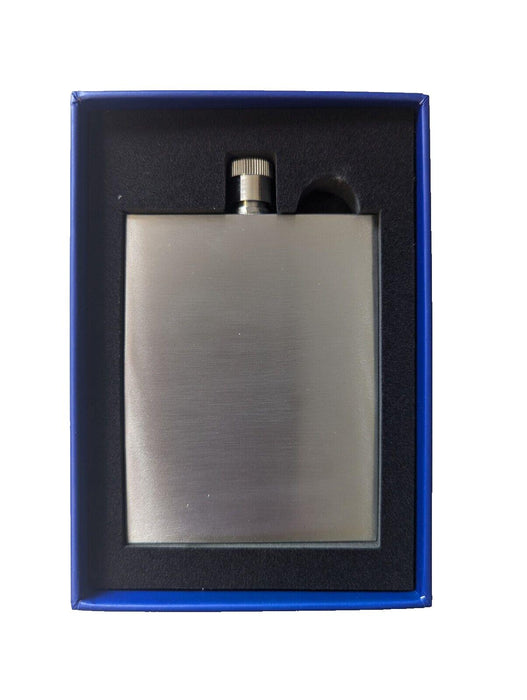 Uberstar Stainless Steel Slim Hip Flask Top Pocket Flask Silver 85ml