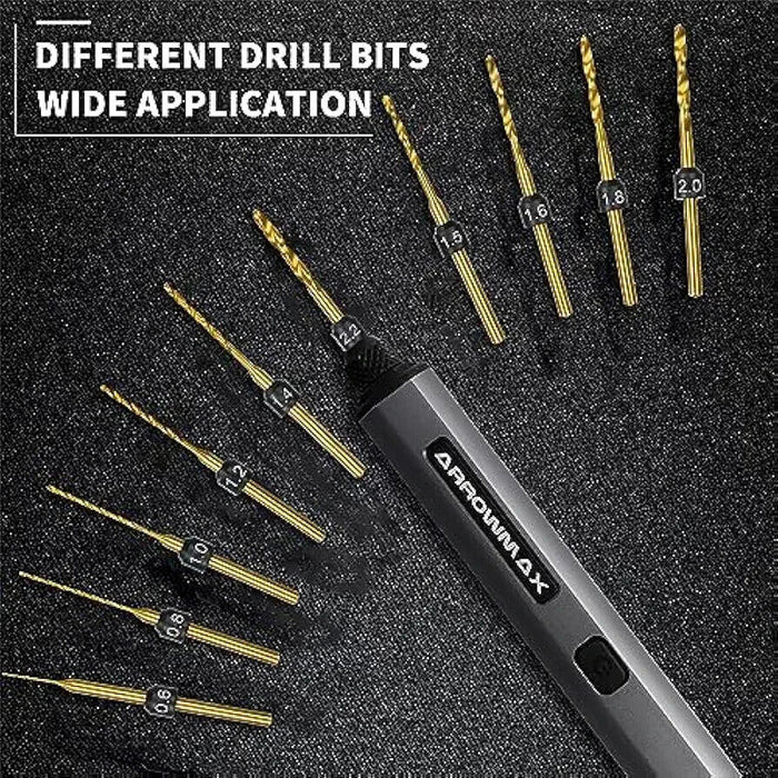 ARROWMAX Electric Drill Pen - SDS Ultra - 10x Drill bits included