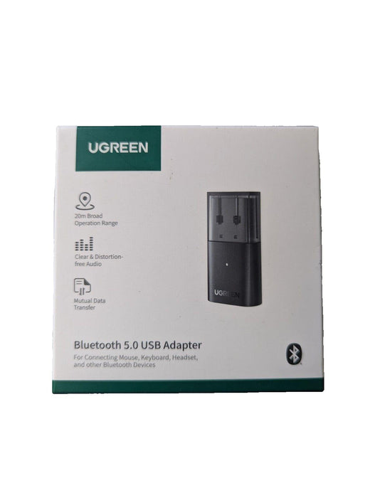 Ugreen USB Bluetooth 5.0 Wireless Dongle Adapter Receiver for PC