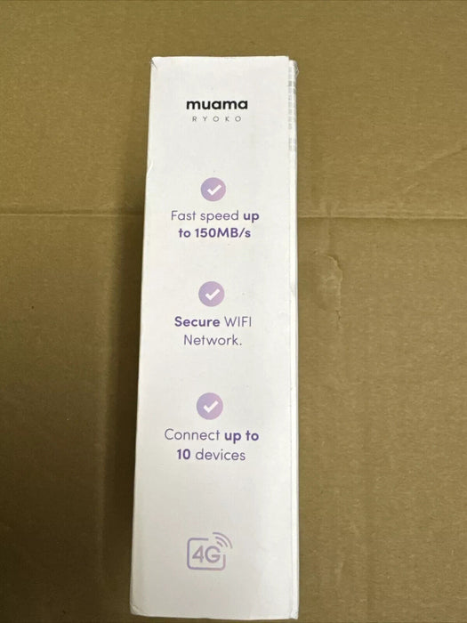 MUAMA RYOKO 4G Portable Wireless WiFi Router Hotspot