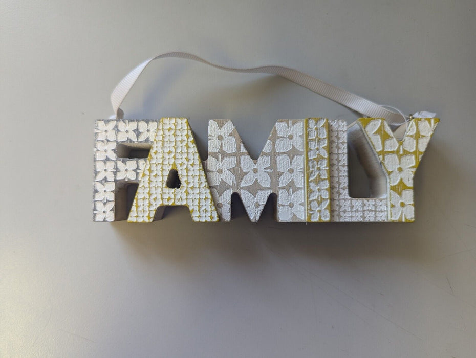 House Decorations - Family & Home Table Top Or Hanging