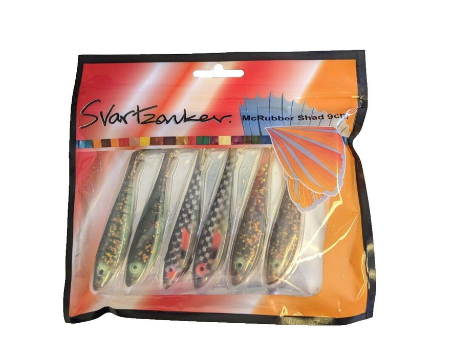 Svartzonker McRubber Shad 9cm