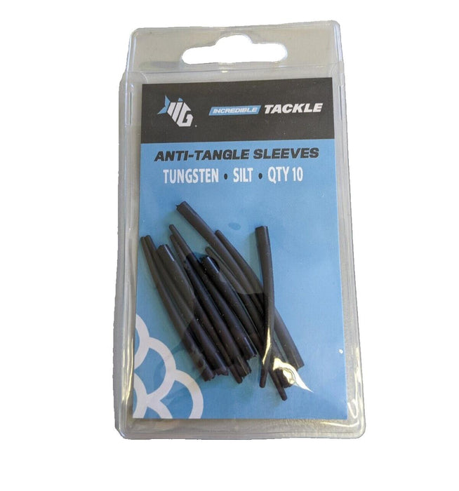 Incredible Tackle Sleeves Black 10Pcs