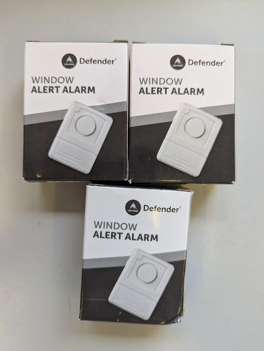 3 Pack - Defender Window Alert Alarm