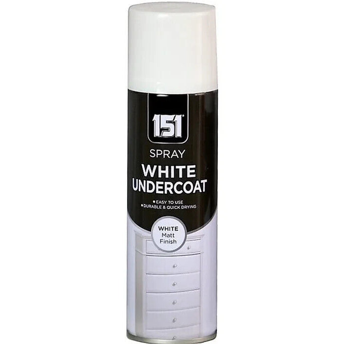 White Matt Undercoat Spray Can 250ml