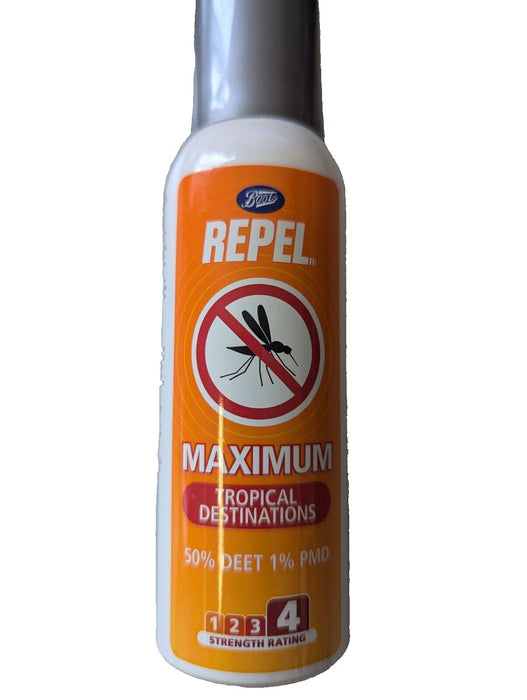 Boots Repel Maximum Tropical Destinations 125ml