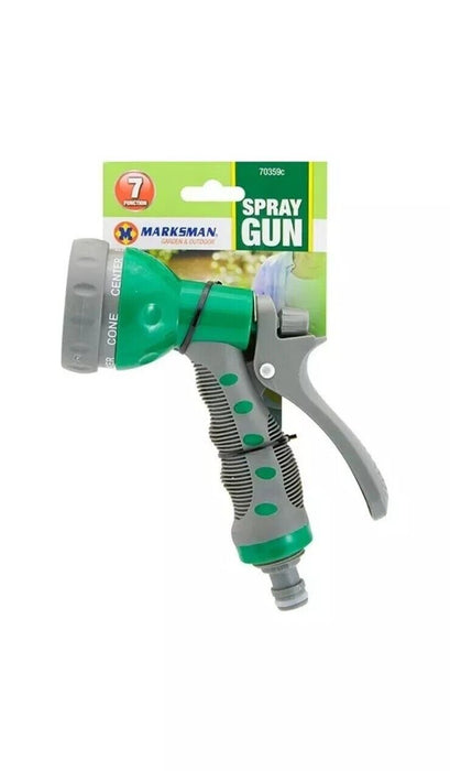 7 Dial Function Water Spray Gun Nozzle Garden Hose Pipe Connector