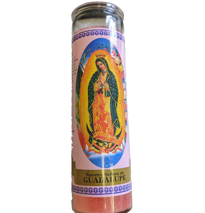 Virgin Mary of Guadalupe Candle