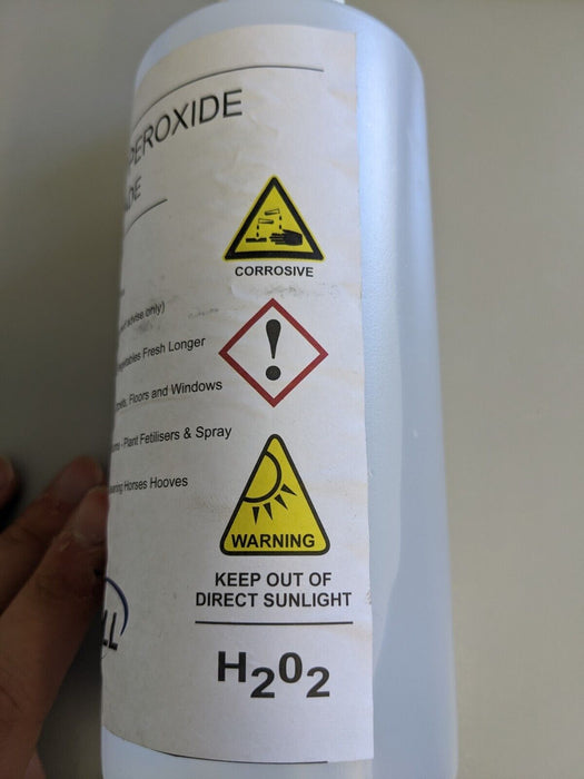 Hydrogen Peroxide 9% Food Grade - 500ml