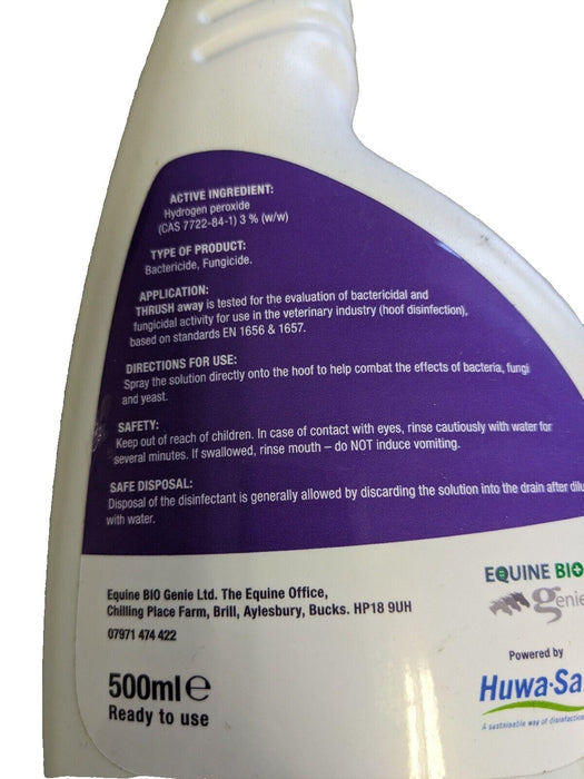 Equine Bio Thrush AwayBactericidal & Fungicidal Hoof Disinfectant