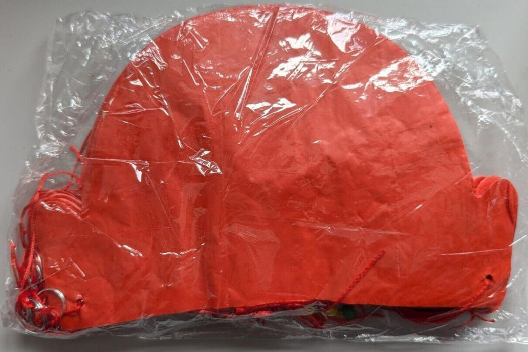 Veroda Plastic Chinese Red Lanterns Pack of 10 - Size 12"