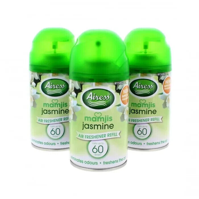 Airess jasmine 250ml air freshener refill x3