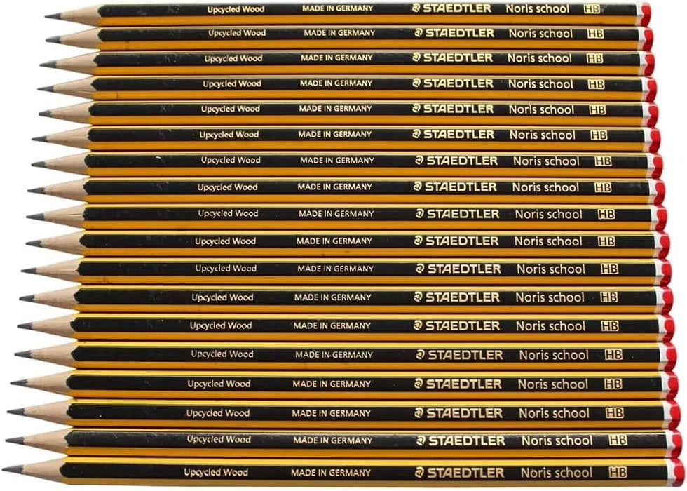 STAEDTLER NORIS SCHOOL PENCILS HB (Pack of 18]