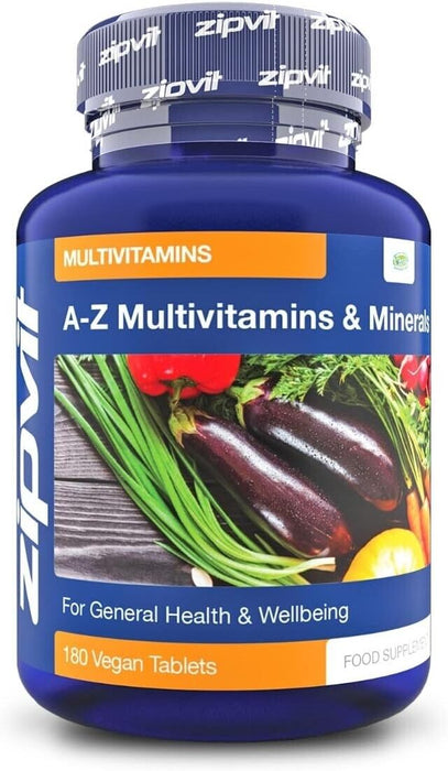 Zipvit 180 Vegan Multivitamins A-Z