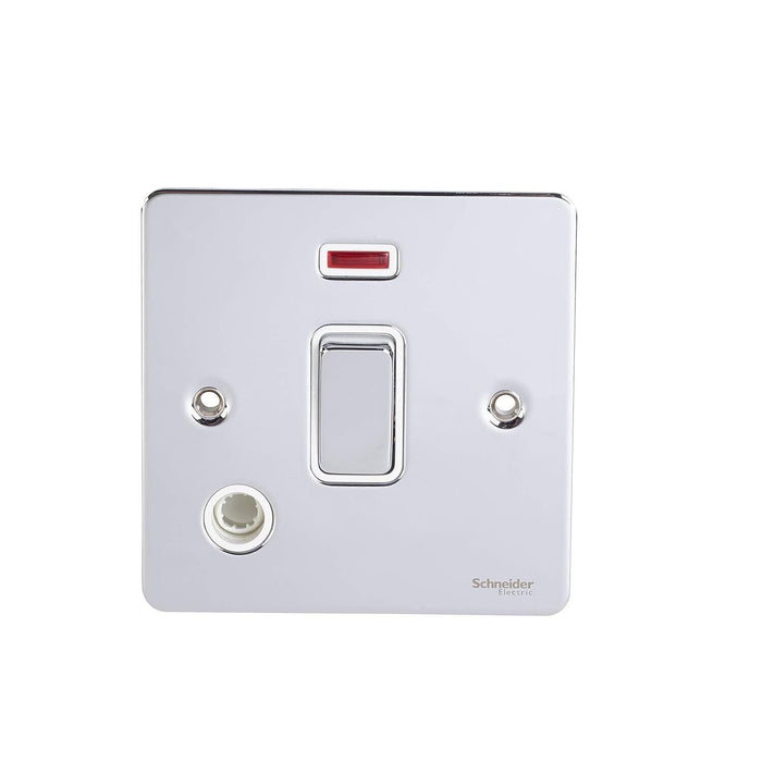 Schneider Electric Ultimate Flat Plate Chrome - GU2214WPC