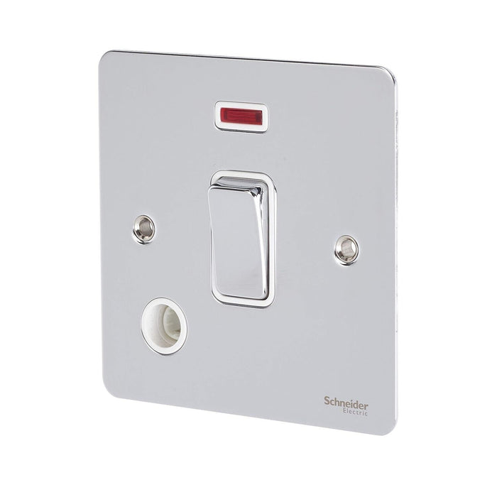 Schneider Electric Ultimate Flat Plate Chrome - GU2214WPC