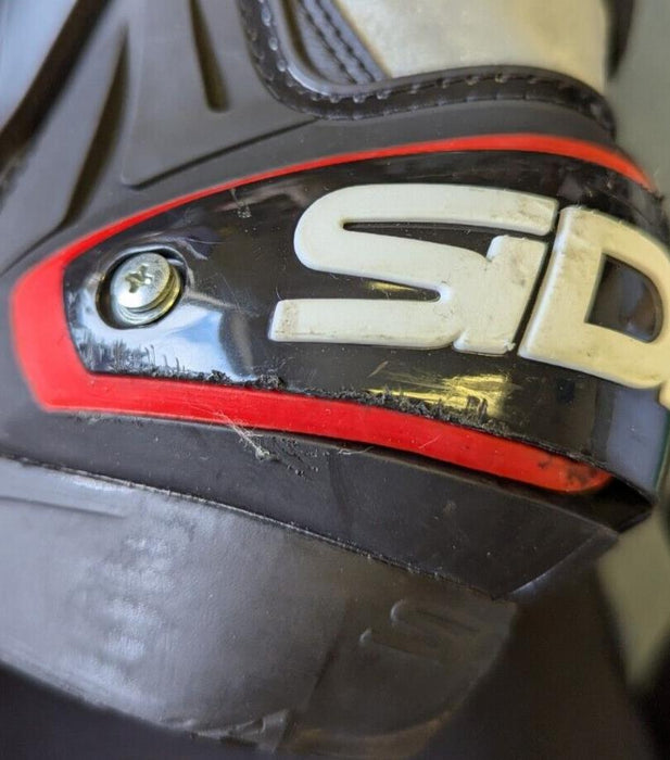 Sidi Rex CE Motorcycle Motorbike Mens Boots Black Euro 48 UK 12.5