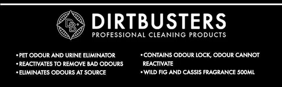 Dirtbusters pet odour and urine eliminator deodoriser neutraliser 500ml