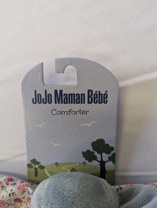 Jojo Maman Bebe Grey And Pink Floral Mouse Comforter