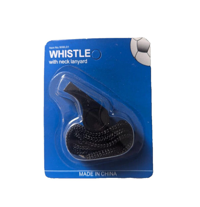 Whistle With Neck Lanyard