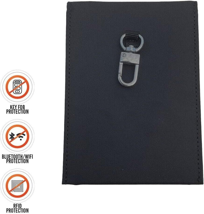 Theft Block Premium Faraday Pouch for car Keys Car Key Signal Blocking Pouch