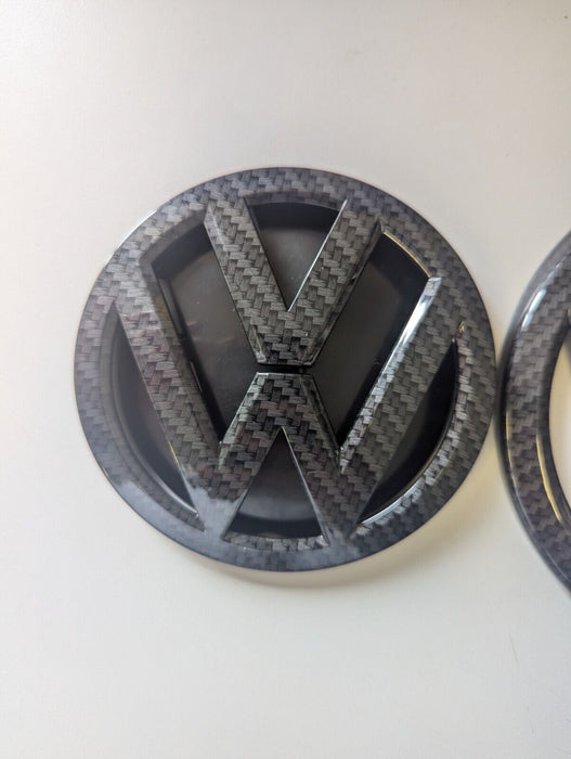 VW Golf 7 Black Badges Carbon Fibre Effect