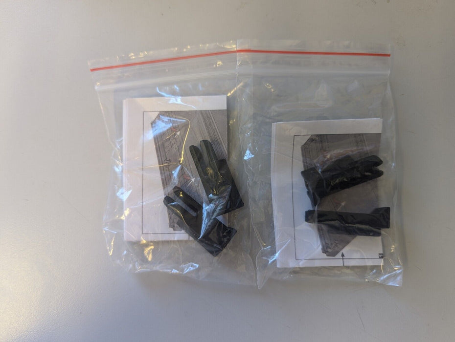 Exo Terra Reinforcement Clips 2 pieces per pack. 2 packs