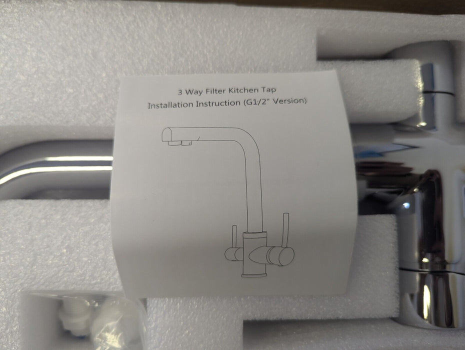 3 Way Filter Kitchen Tap G1/2" Version